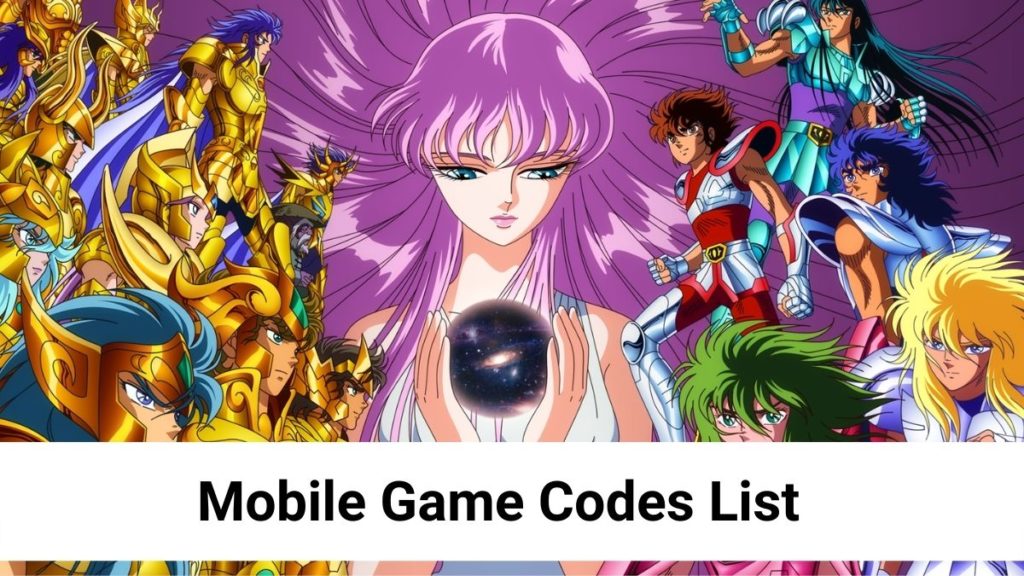 Mobile Game Codes List
