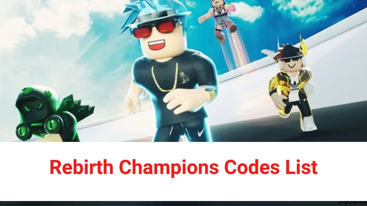 Rebirth Champions Codes List