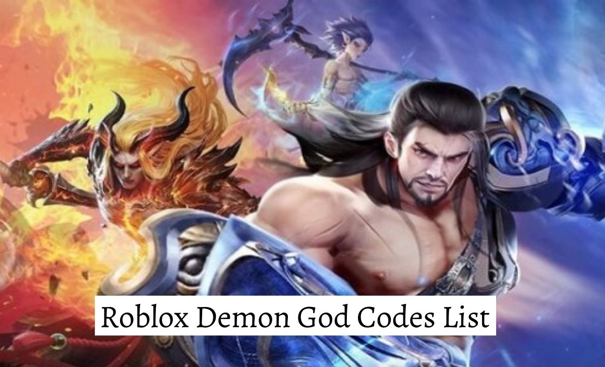 Roblox Demon God Codes List
