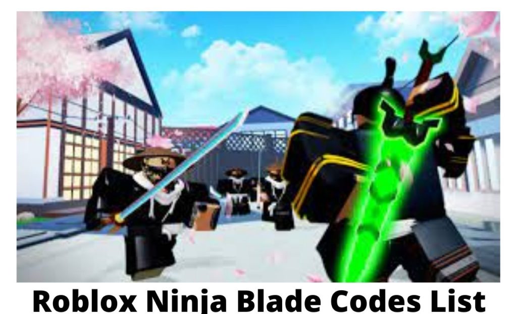 Roblox Ninja Blade Codes List