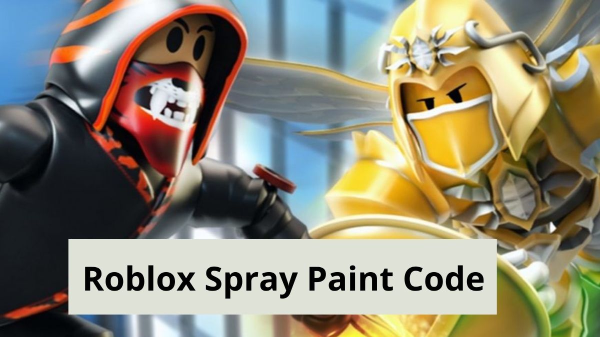 Roblox Spray Paint Code