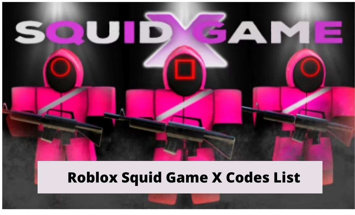 Roblox Squid Game X Codes List