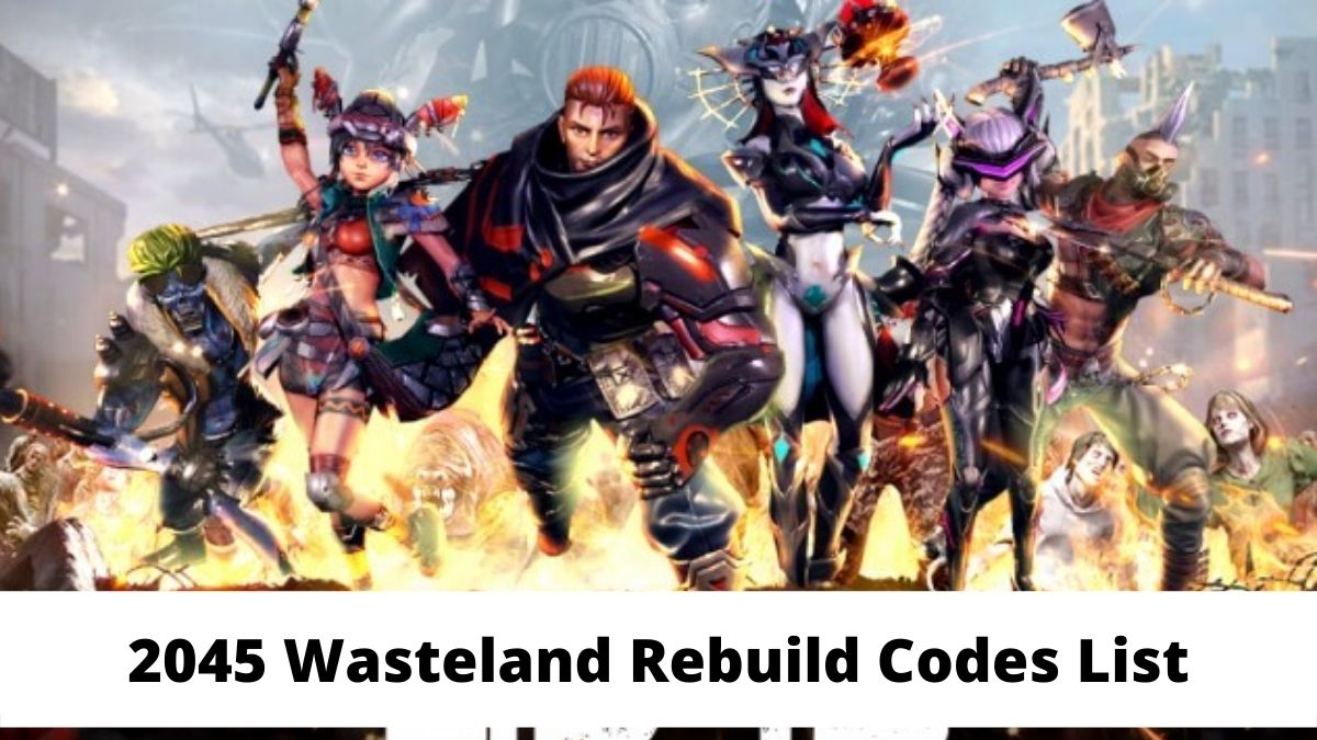 2045 Wasteland Rebuild Codes List