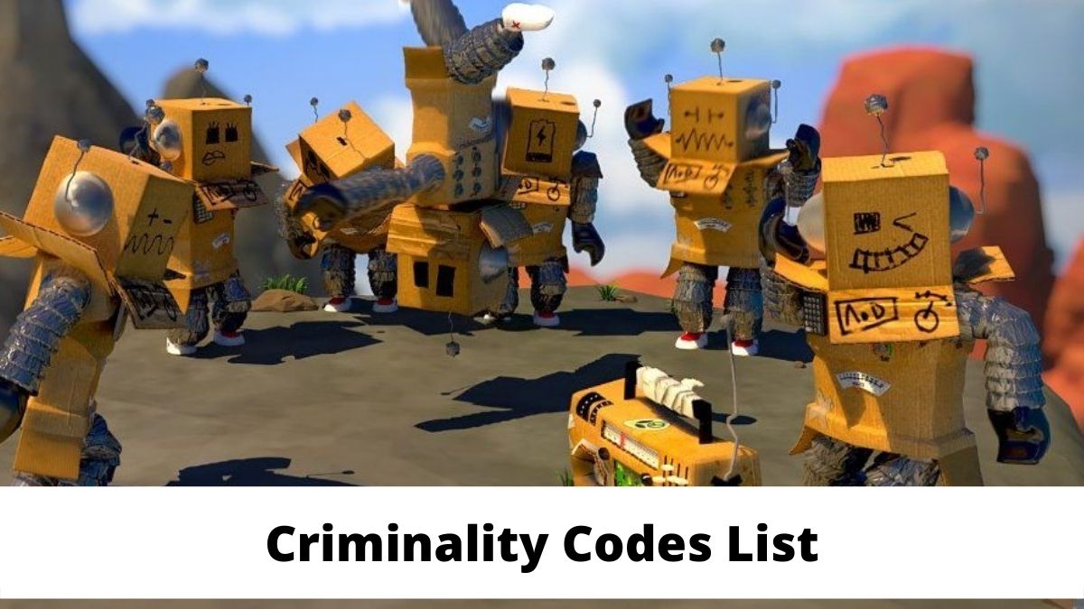 Criminality Codes List