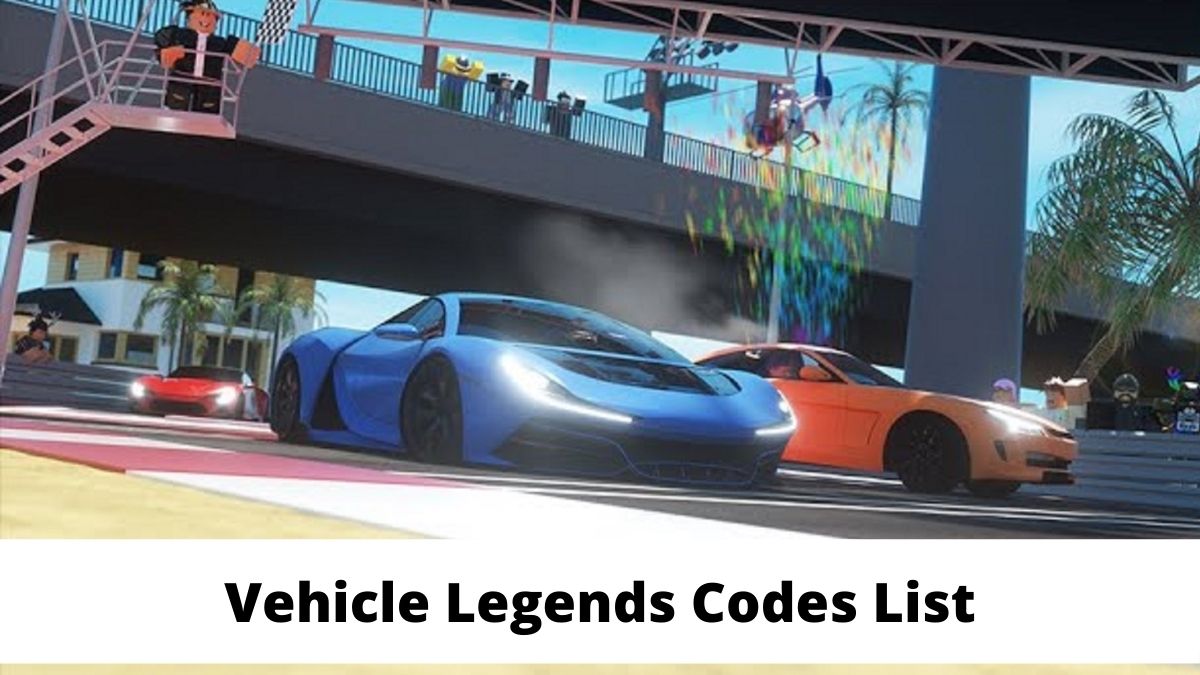 Vehicle Legends Codes List